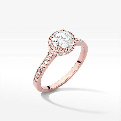 Pierścionek W0508 Diament 1,08ct różowe złoto