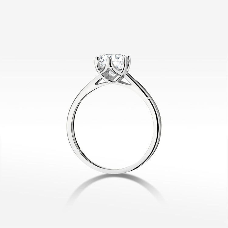 Pierścionek W0540 Diament 1,00ct białe złoto