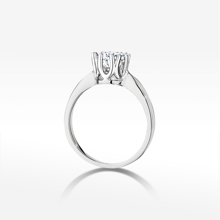 Pierścionek W0541 Diament 1,00ct białe złoto