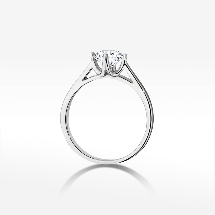 Pierścionek W0543 Diament 1,00ct białe złoto