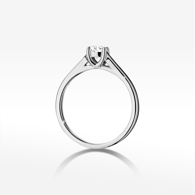 Pierścionek W0544 Diament 0,40ct białe złoto