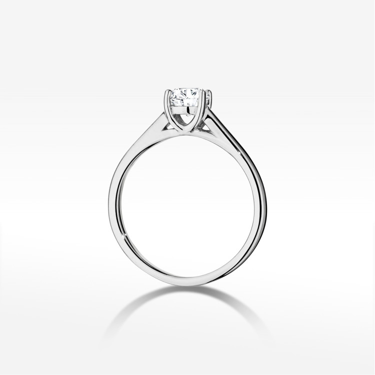 Pierścionek W0544 Diament 0,70ct białe złoto