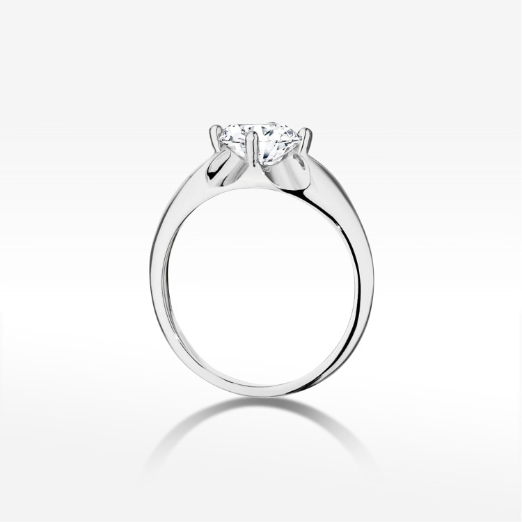 Pierścionek W0545 Diament 1,00ct białe złoto