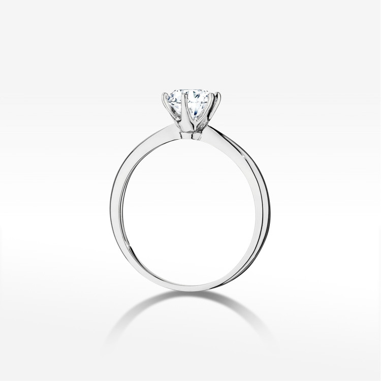 Pierścionek W0553 Diament 1,00ct białe złoto