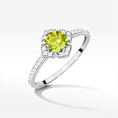 Pierścionek W0603 Oliwin 0,73ct białe złoto