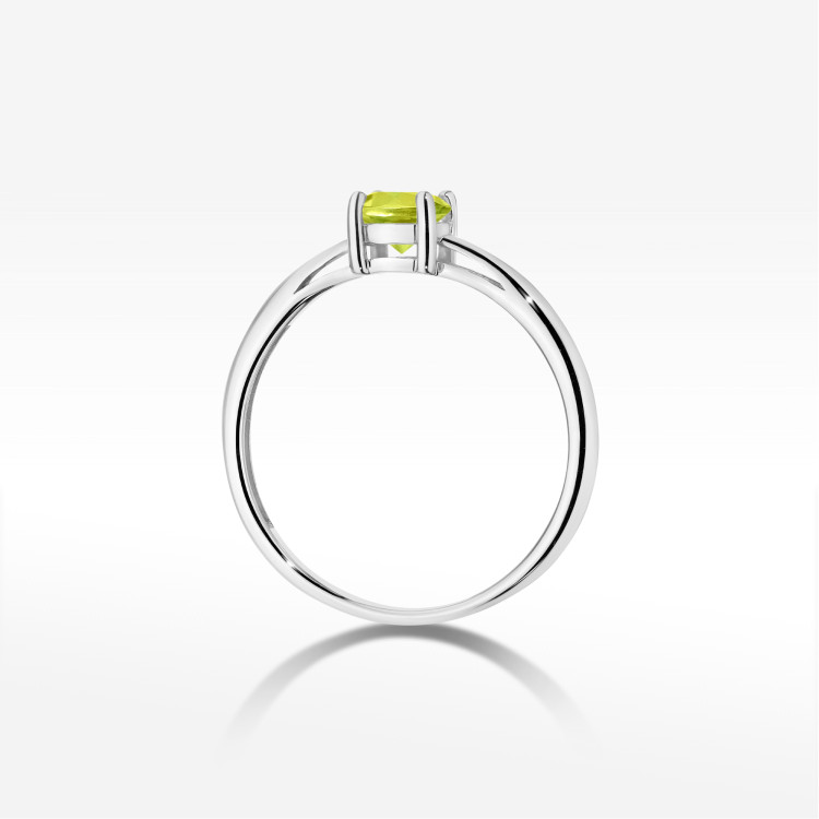 Pierścionek W0656 Oliwin 0,60ct białe złoto