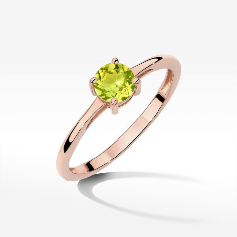 Pierścionek W0656 Oliwin 0,60ct różowe złoto