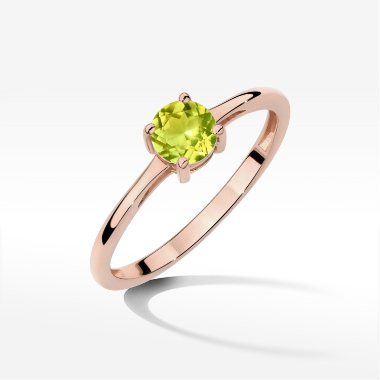 Pierścionek W0656 Oliwin 0,60ct różowe złoto