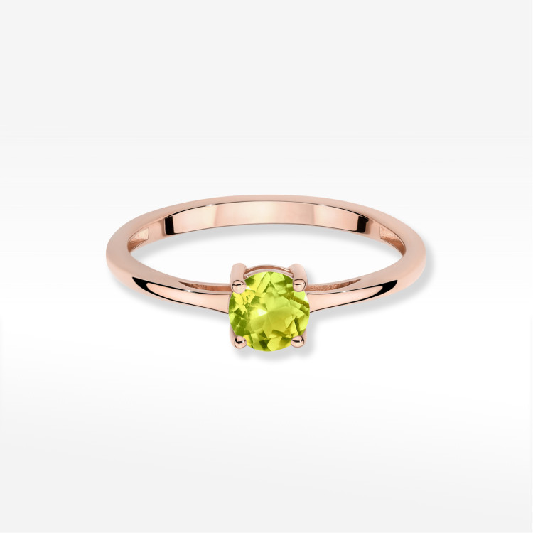 Pierścionek W0656 Oliwin 0,60ct różowe złoto