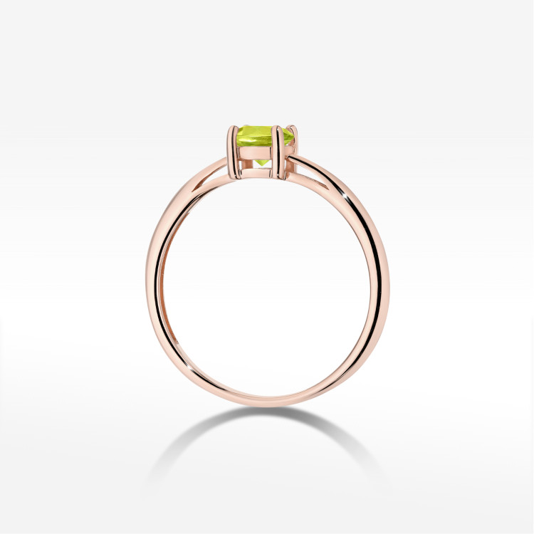 Pierścionek W0656 Oliwin 0,60ct różowe złoto