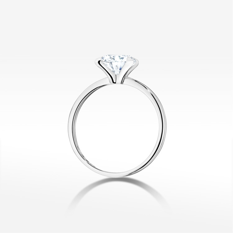 Pierścionek W0688 Diament Laboratoryjny 2,00ct białe złoto