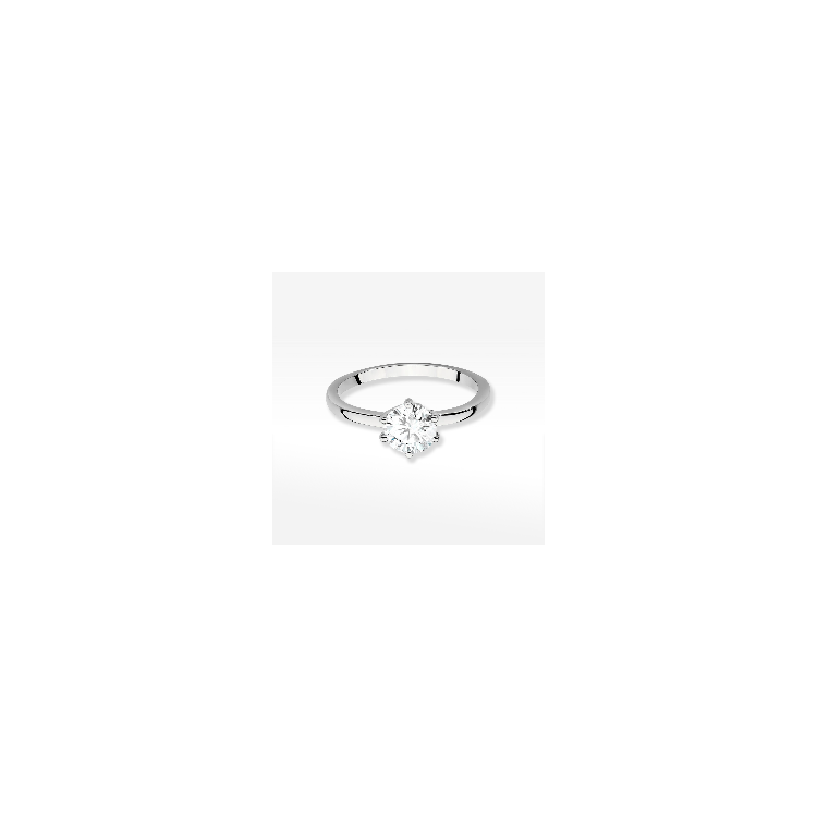 Pierścionek W0535 Diament Laboratoryjny 1,00ct białe złoto