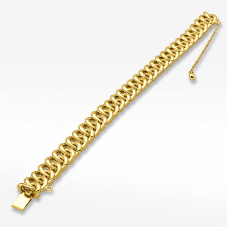 Bransoletka ze złota 19cm