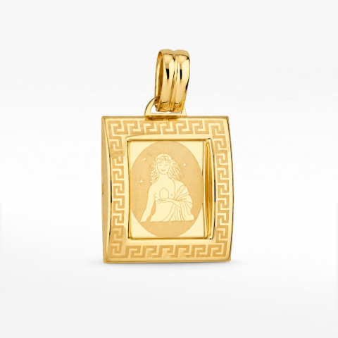 Zawieszka ze złota znak zodiaku panna