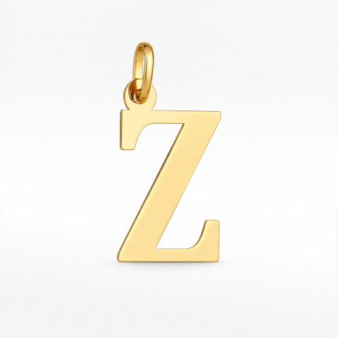 Zawieszka ze złota literka Z