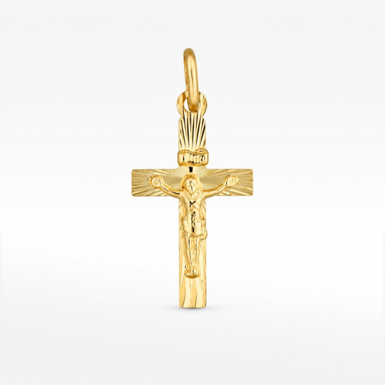 Zawieszka ze złota krzyżyk