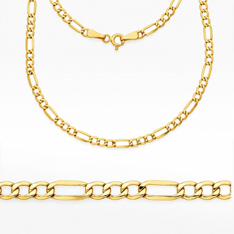 Łańcuszek ze złota figaro