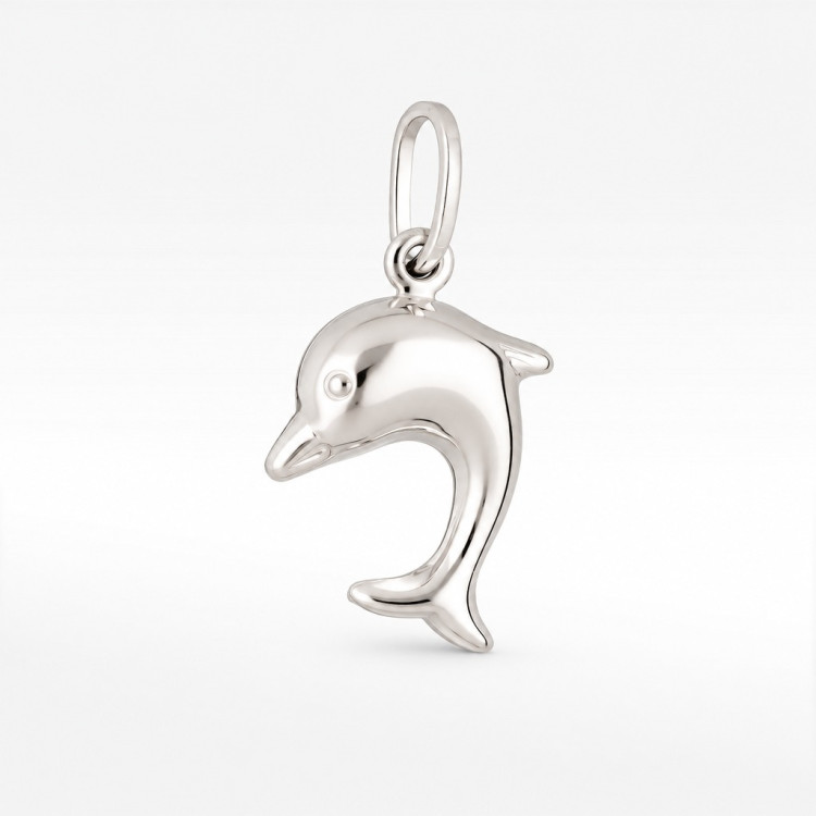 Zawieszka ze złota delfin
