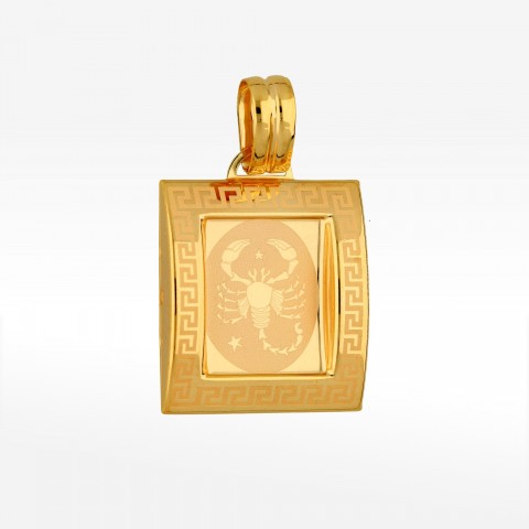 Zawieszka z złota znak zodiaku skorpion