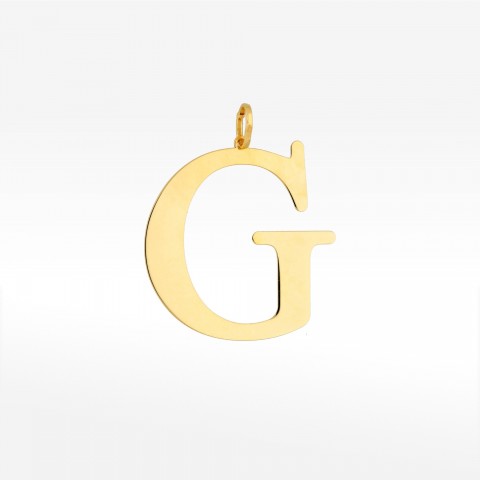 Zawieszka ze złota literka G