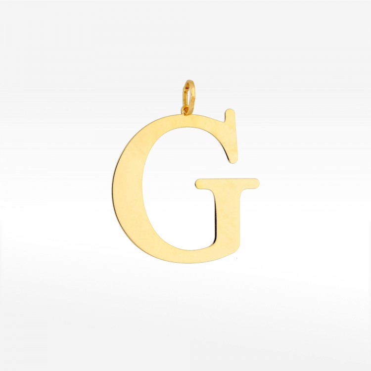 Zawieszka ze złota literka G