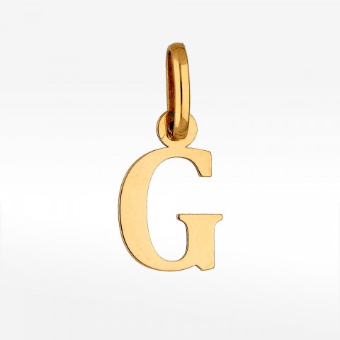 Zawieszka ze złota litera G
