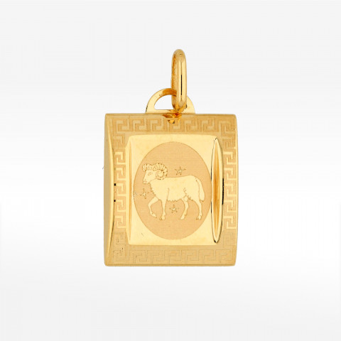 Zawieszka ze złota znak zodiaku baran
