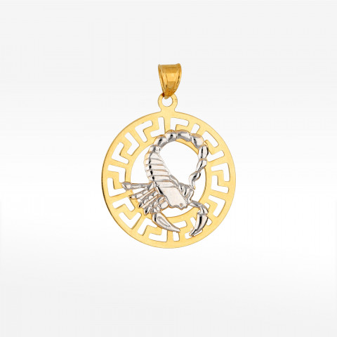 Zawieszka ze złota znak zodiaku skorpion
