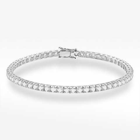 Bransoletka z żółtego złota z diamentami laboratoryjnymi - próba 585 1,98CT B-031bLAB 1.98ct