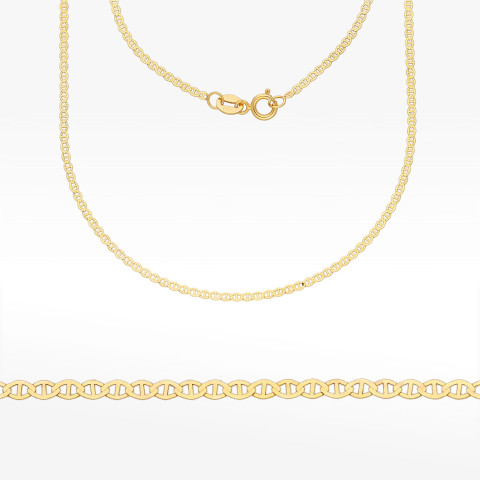 Łańcuszek ze złota gucci pełny