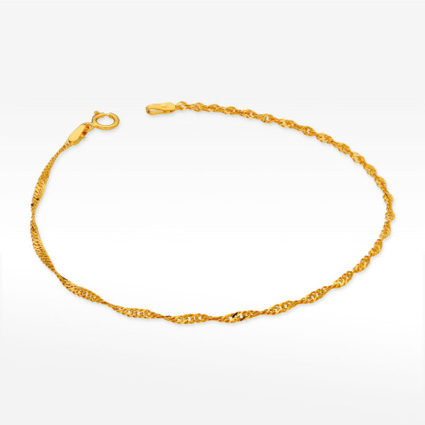 Bransoletka ze złota 19cm