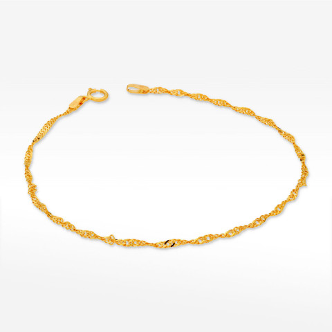 Bransoletka ze złota 19cm