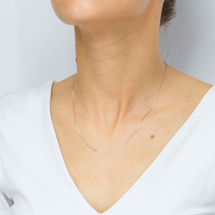 Łańcuszek ze złota ankier pełny